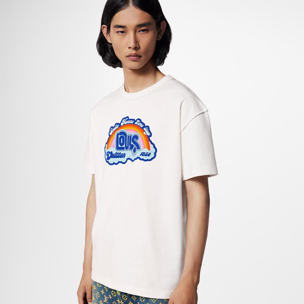 Louis Vuitton Rainbow Printed T-Shirt - Vitkac shop online